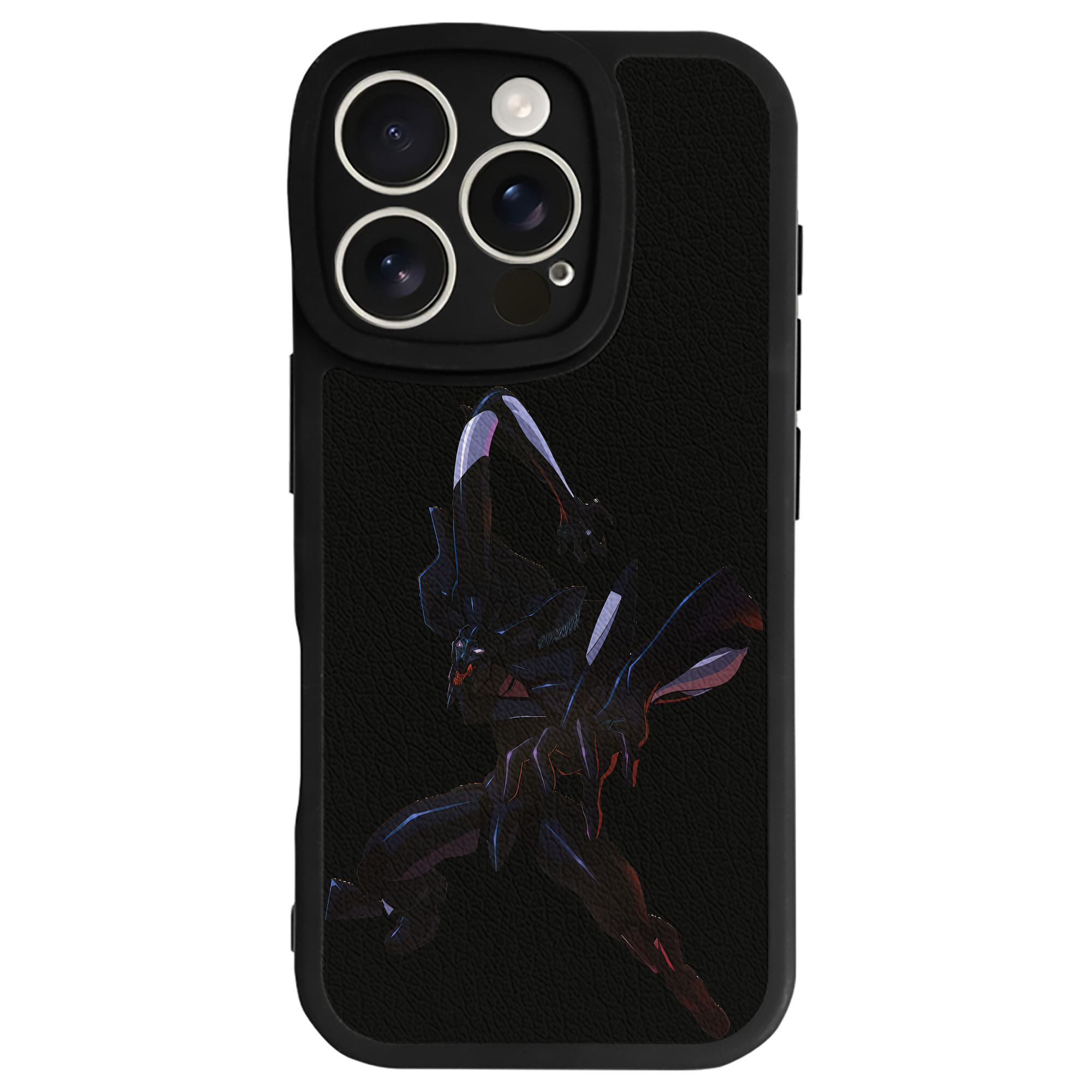 （画像用） EVA 新世紀エヴァンゲリオン 【iPhone 16シリーズ対応】シリコンスマホケース（レザー調） 材質：シリコン